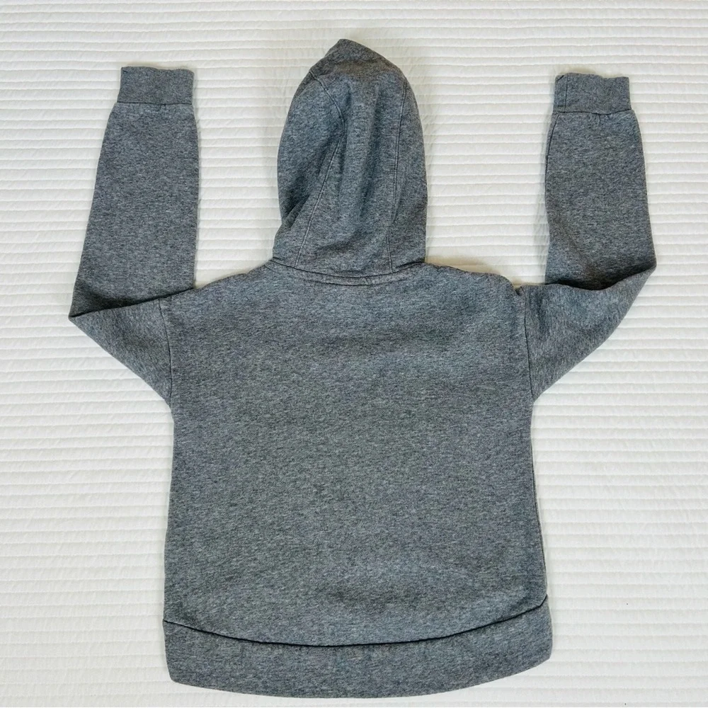 Kids NIKE Fleece 2 PC Sweatsuit Set Pullover Hoodie Joggers Gray Sz SM/Med